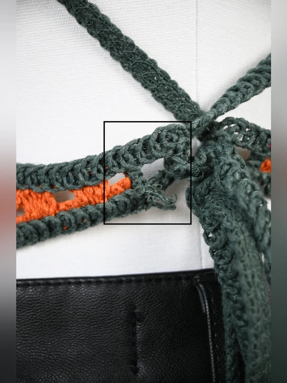 Zara crochet blouse